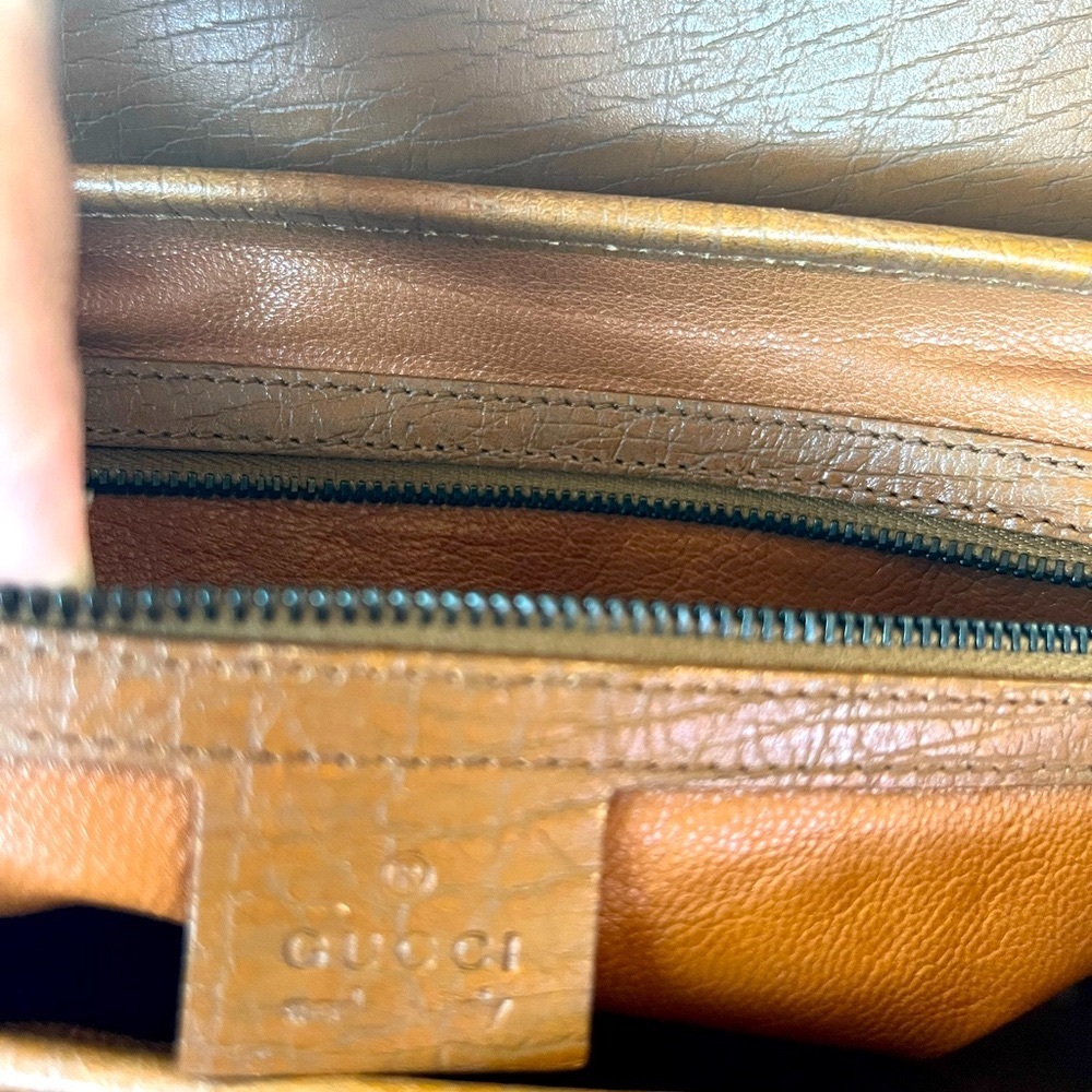 ❤️ SOLD ❤️Gucci Bamboo Bullet Handbag - Picture 9 of 11